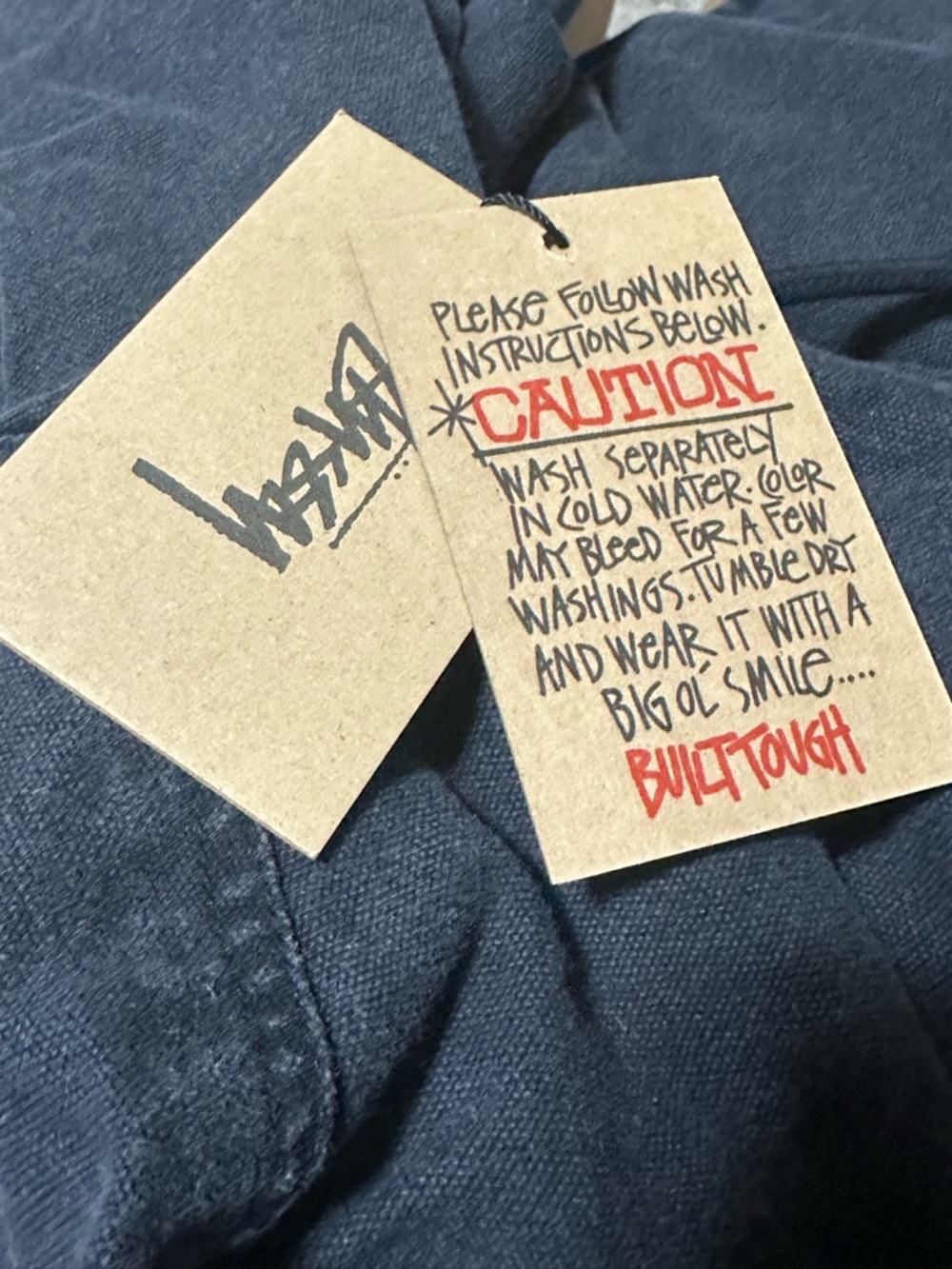 Stüssy Black insulated Zip-Up Hooded Jacket - Picture 3 of 4